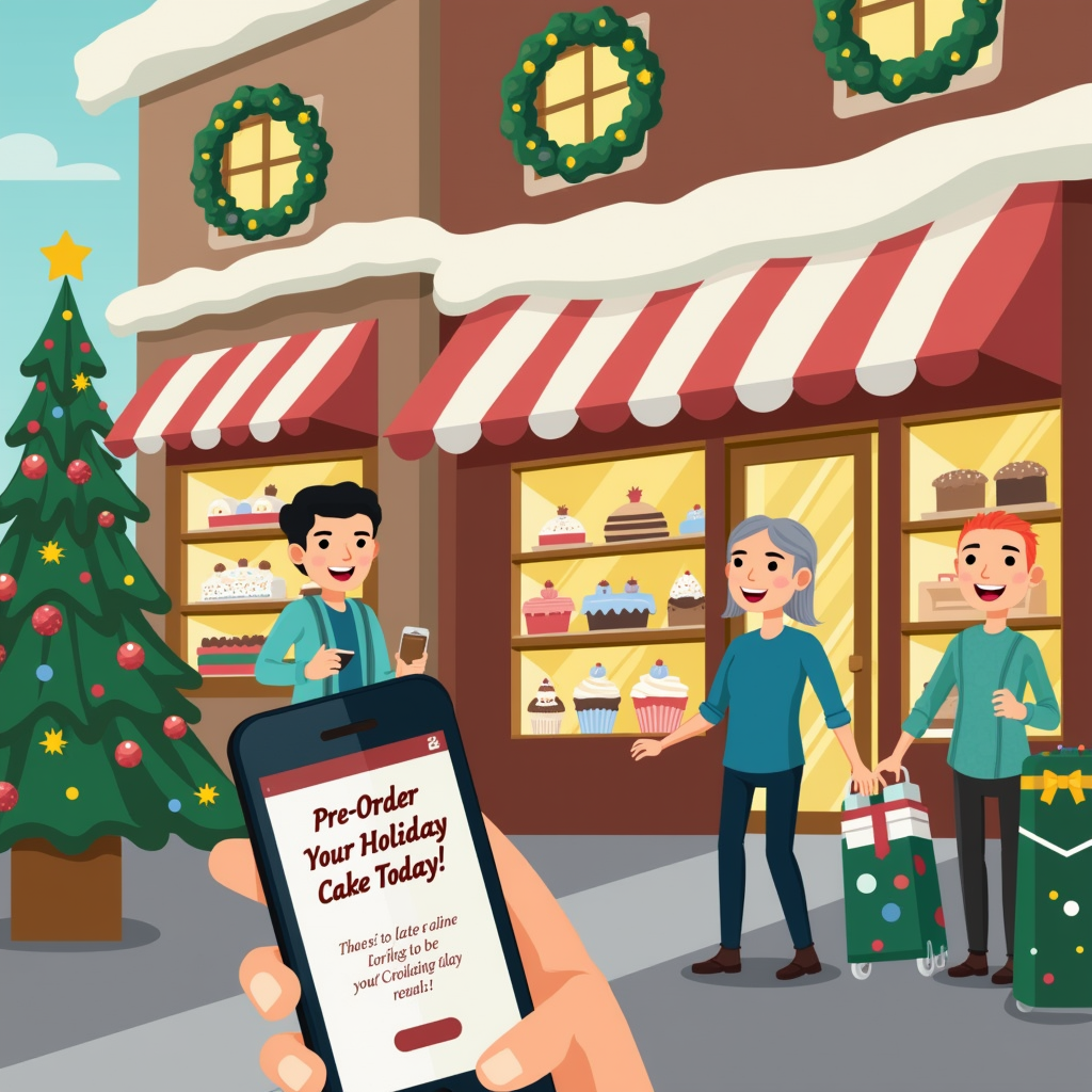 A customer getting notifications based on purchases